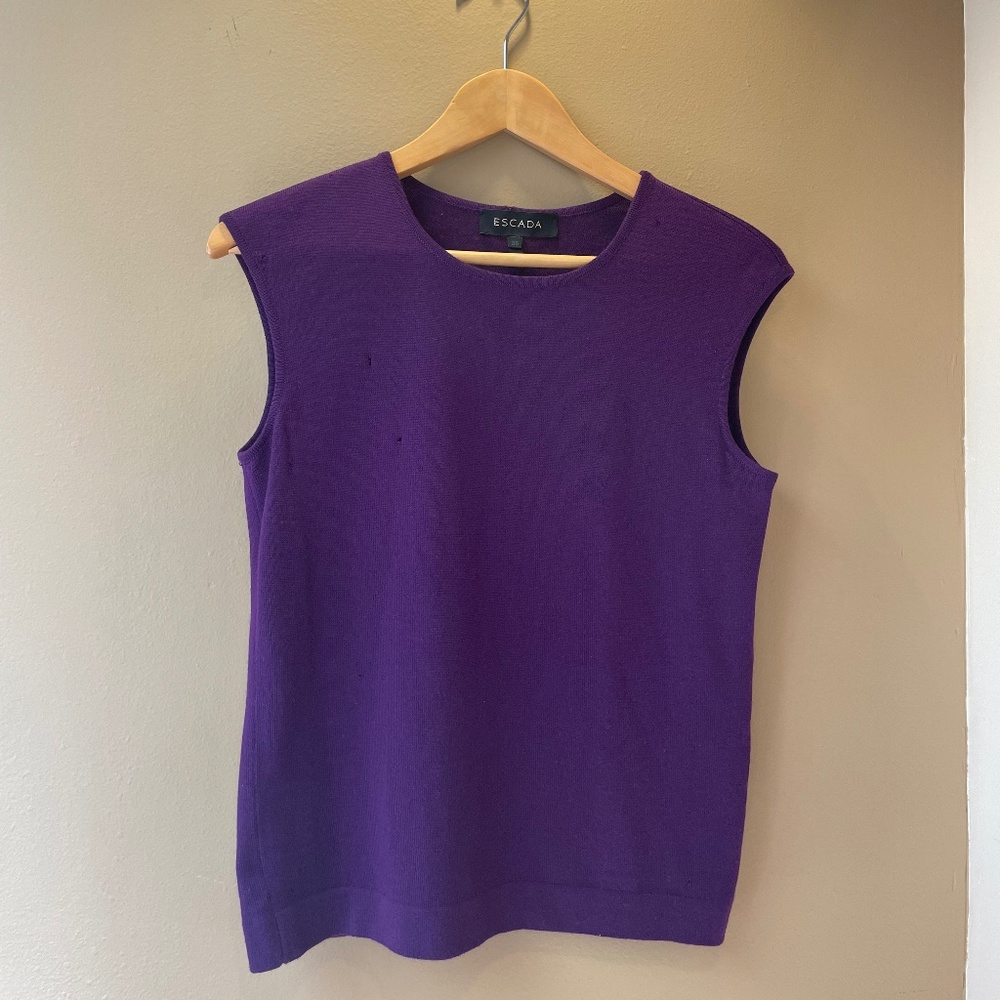 Vintage Escada Wool Top
